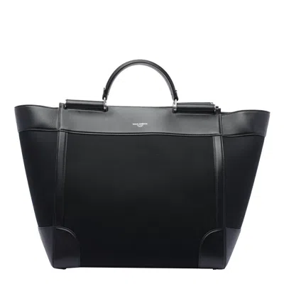 Dolce & Gabbana Panama Bag In Black