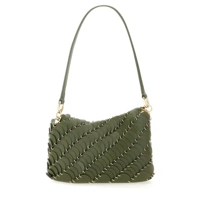 Rabanne 'paco' Shoulder Bag In Khaki In Green