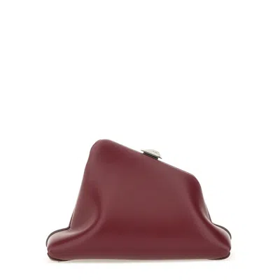 Attico The  Clutch Day Off Small In Red