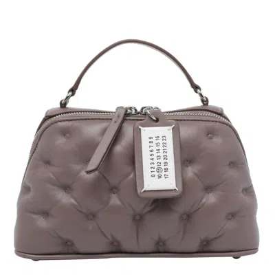 Maison Margiela Glam Slam Trapezoid Bag In Sand