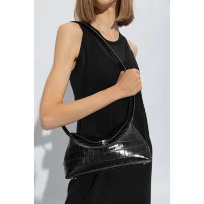 Totême Toteme Toteme Shoulder Bag T-lock In Black