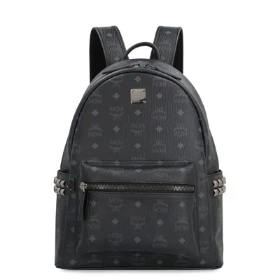 Mcm Visetos Stark Side Studs Backpack In Black