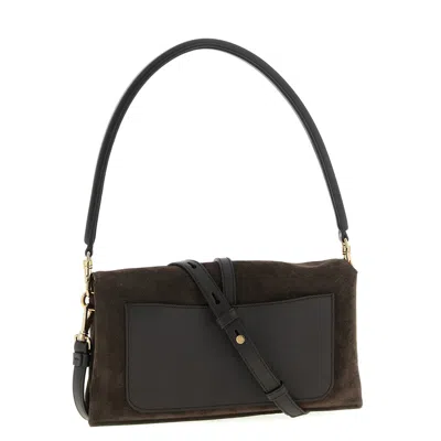 Tod's Tods T Timeless Mini Shoulder Bag In Brown