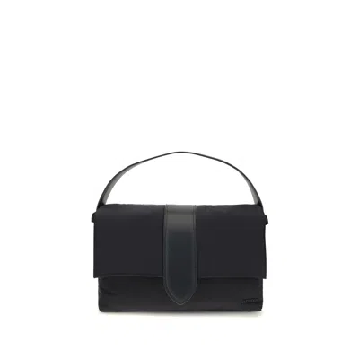 Jacquemus Le Bambino Nylon Messenger Bag In Black