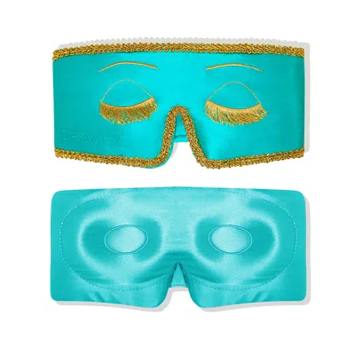 Drowsy Eyelash Protecting Mask Breakfast At  In Blue