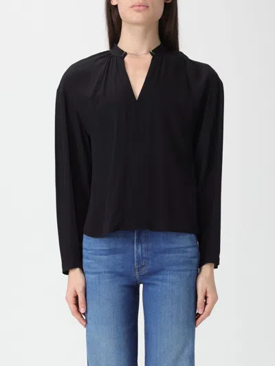 Patrizia Pepe Top  Woman Color Black In Black