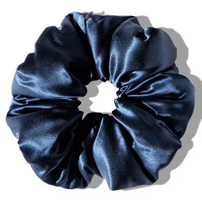 Drowsy Pillow Scrunchie Midnight Blue In Blue