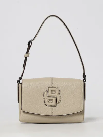 Hugo Boss Shoulder Bag Boss Woman Color Beige In Neutral