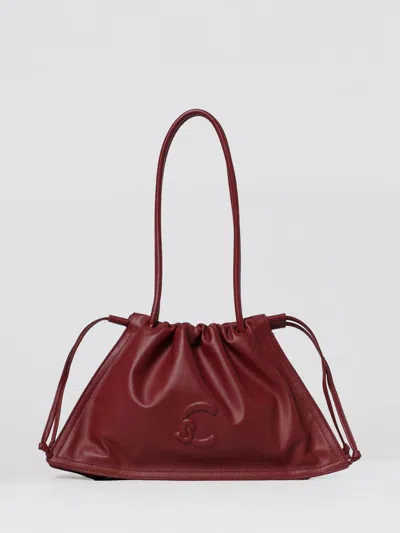 Coccinelle Shoulder Bag  Woman Color Burgundy In Burgundy
