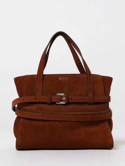 Moschino Handbag  Couture Woman Color Brown In Brown