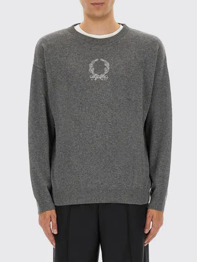 Moschino Wool And Cashmere Pullover In Gray