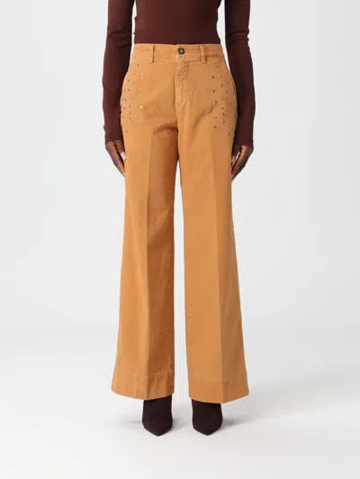 Mason's Pants  Woman Color Brick Red In Orange