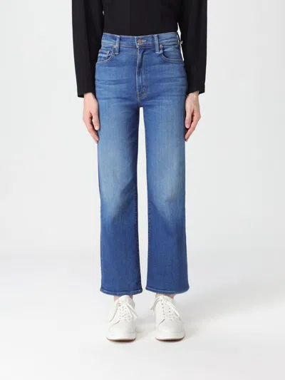 Mother Jeans  Woman Color Denim In Blue