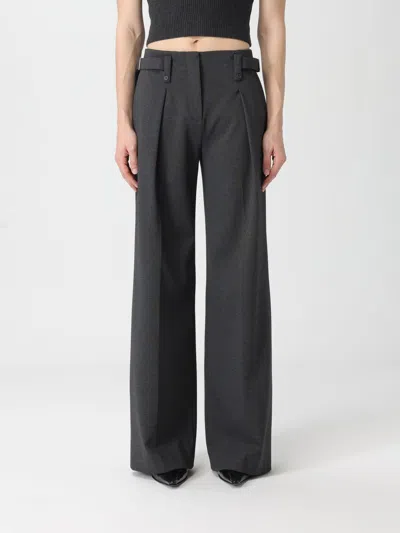 Semicouture Pants  Woman Color Grey In Brown