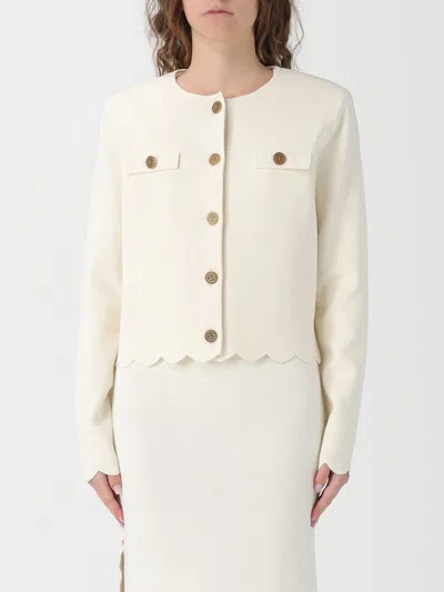 Twinset Jacket  Woman Color Yellow Cream In Neutral