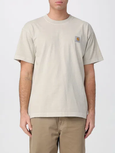 Carhartt T-shirt  Wip Men Color Sand In Brown