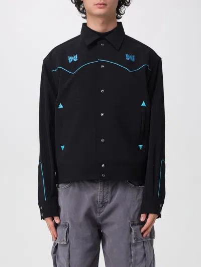 Needles Orvershirt Jacket Western Details In Black