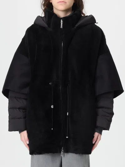 Moorer Jacket  Woman Color Black In Black