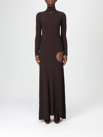 Coperni Dresses Brown In Brown