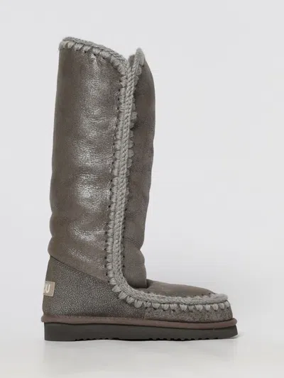 Mou Boots  Woman Color Grey In Multi