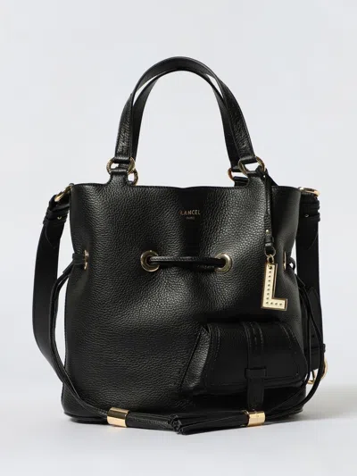 Lancel Shoulder Bag  Woman Color Black In Black