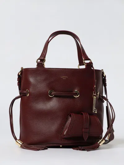 Lancel Shoulder Bag  Woman Color Burgundy In Burgundy