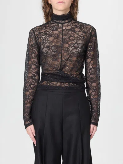 Simona Corsellini Top  Woman Color Black In Black
