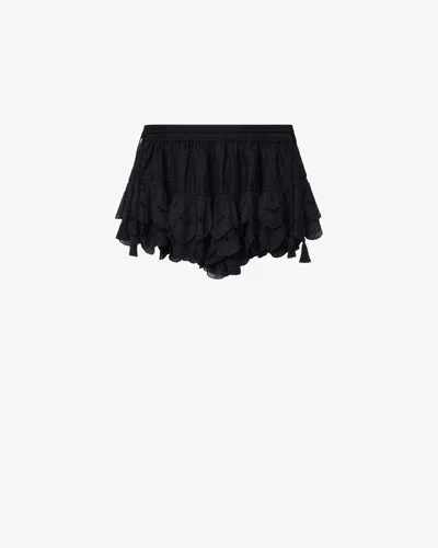 Isabel Marant Étoile Shorts Puria In Black