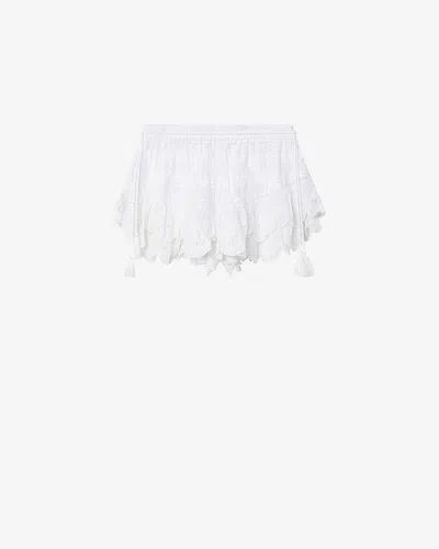Isabel Marant Étoile Shorts Puria In White