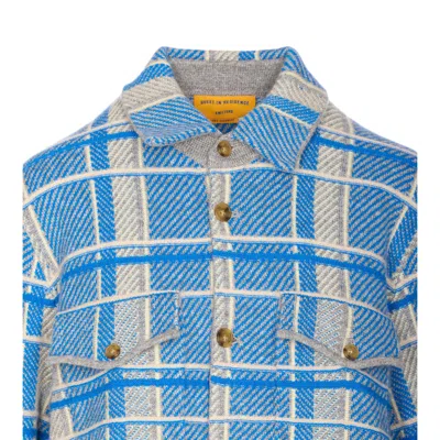 Guest In Residence Women Cashmere Sweater Shirt In Blue