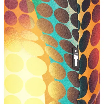 Jean Paul Gaultier Women S Re-edition Dots Skirt Orange In Multi