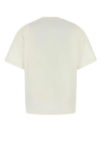 Jil Sander Women Ivory Cotton Oversize T-shirt In White