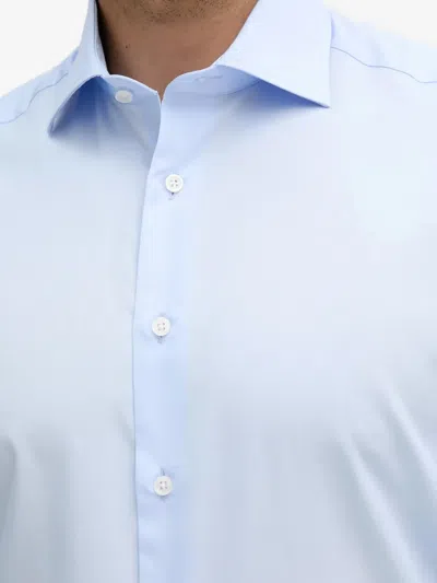 Hackett Button-up Shirt In Blue