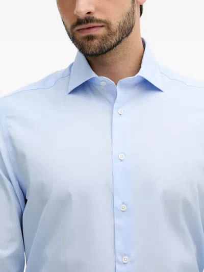 Hackett Button-up Shirt In Blue