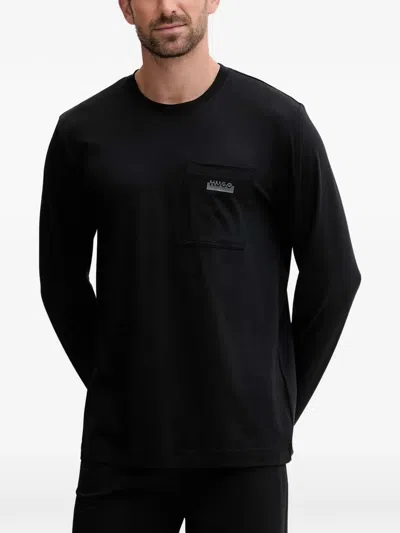 Hugo Boss Logo-print Pajamas In Multi