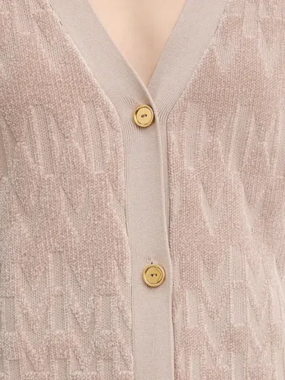 Marciano Button Patch-pocket Cardigan In Brown