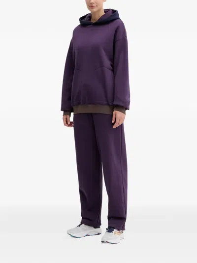 Ea7 Patch-detail Hoodie In Blue