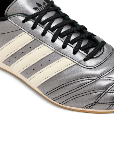 Adidas Originals Taekwondo Stripes Panelled Sneakers In Animal Print