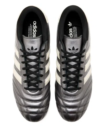 Adidas Originals Taekwondo Stripes Panelled Sneakers In Animal Print