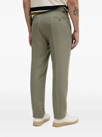 Marciano Pleated Trousers In Green