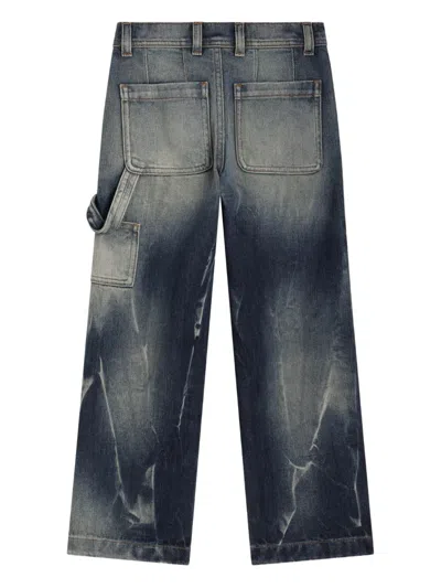 Dolce & Gabbana Logo-appliqué Jeans In Black