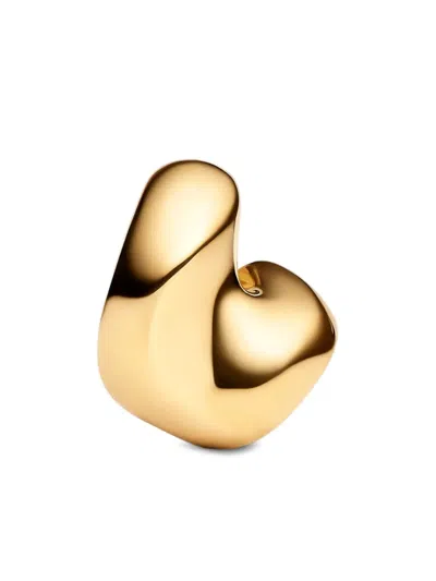 Maria Black Small Saddle Earring In Brown