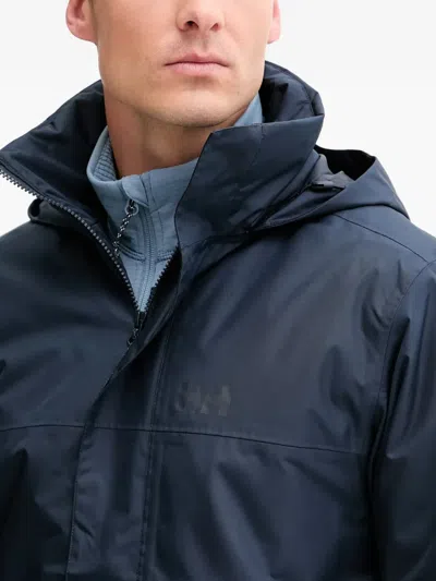 Helly Hansen Logo Hooded Jacket In Animal Print