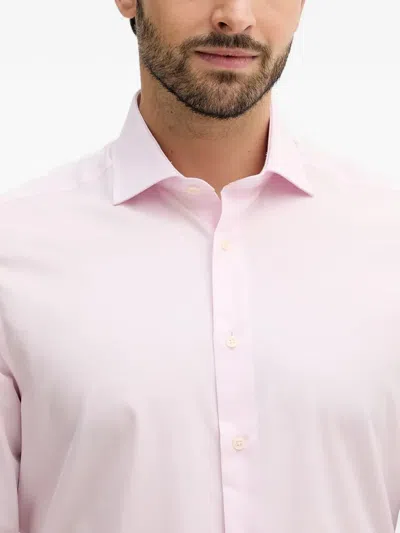 Hackett Button-up Shirt In Pink