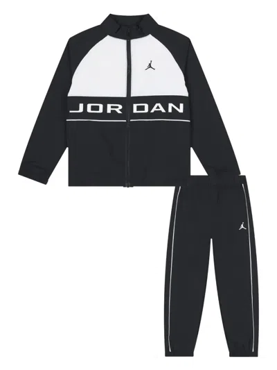 Jordan Logo Tracksuit In Black