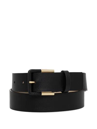 Gianni Chiarini Leather Belt In Black