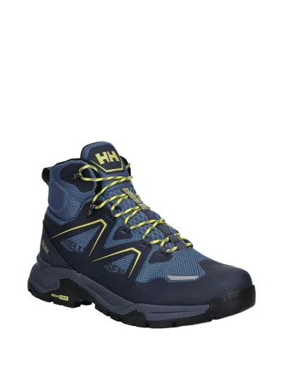 Helly Hansen Contrast Logo Hiking Boots In Blue