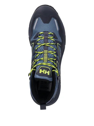 Helly Hansen Contrast Logo Hiking Boots In Blue