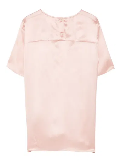 Eleventy Short-sleeves Blouses In Pink