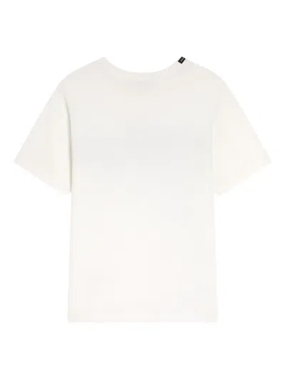 Dolce & Gabbana Logo-embroidered Crew-neck T-shirt In White